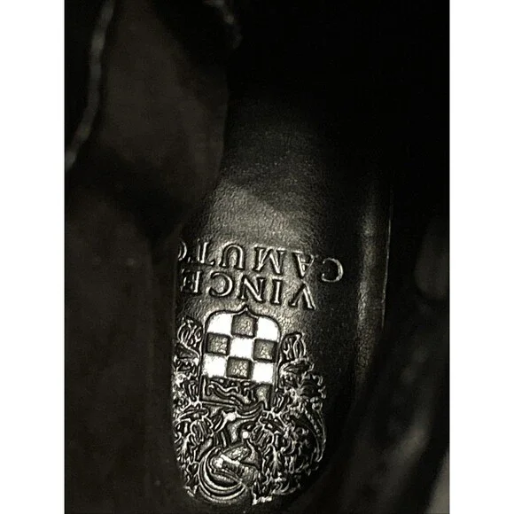 Vince Camuto, Bobette Black Studded Boots. (6M) - Picture 13 of 16